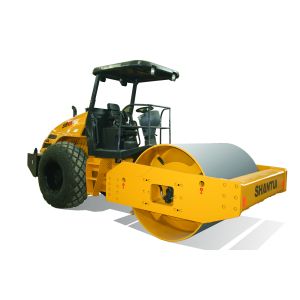 Quality Single Drum Shantui Hydraulic Road Roller With Vibration Compactor for sale