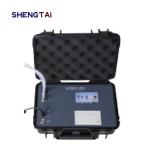 Portable oil particle contamination meter has fast detection speed and high