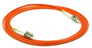 Quality Multimode Duplex Fiber Optic Patch Cable OM1 OM2 Patch Cable LC UPC To LC UPC for sale
