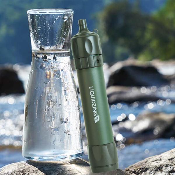 0.01um Water Filter Straw 396 Gallons 99.99% Filtration Frontier Straw Filter