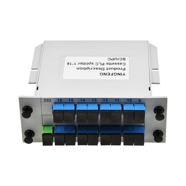 Buy 1×16 LGX PLC Splitter Single Mode Compact Structure at wholesale prices