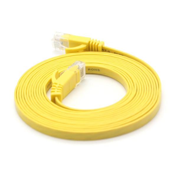 Buy High Speed 24awg Ethernet Network Patch Cord , Cat5 Cat5a Flat FTP Internet Lan Cable at wholesale prices