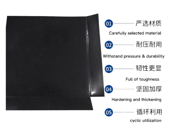 Buy Rectangular HDPE Plastic Slip Sheets Pallet Sheets Plastic 2 Way Entry at wholesale prices