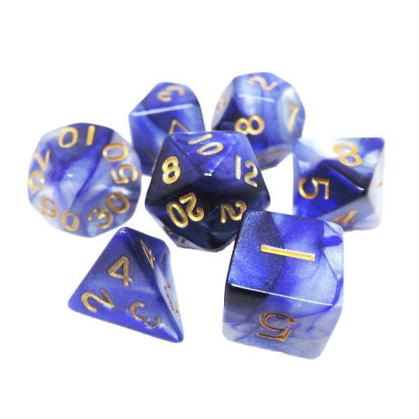 Buy Poly Color Resin Dice Set#Rpg#Dnd#Coc Marble Pattern Preminum and Luxury at wholesale prices