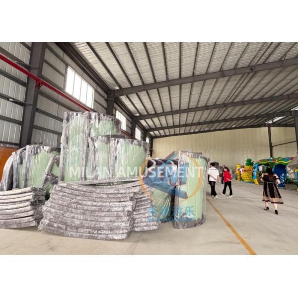 Commercial Kids Water Park Outdoor Playground Customzied 6x5m