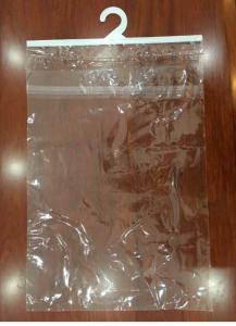 China High Transparent 0.04mm BOPP Coat Bag Hanger on sale
