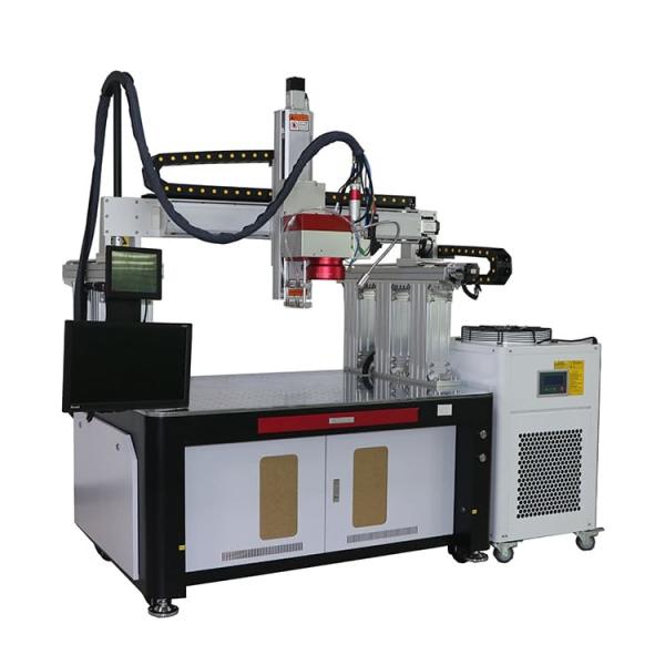 4 Axis Battery Laser Welding Machine 1000w With Longmen Gantry Frame