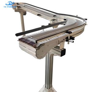 Customizable Bottle Chain Conveyor with Q235 / SUS304 Chain Material and Various Voltage Options