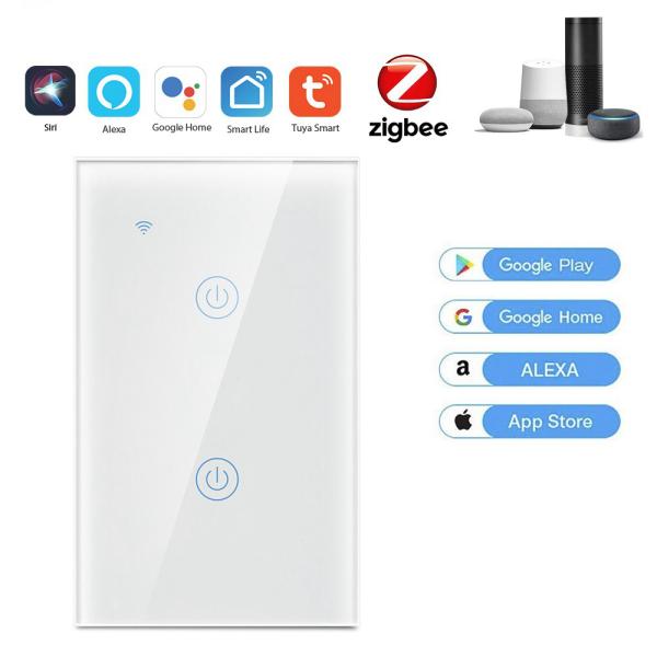AC 110V-240V ZigBee Smart Switch Tuya
