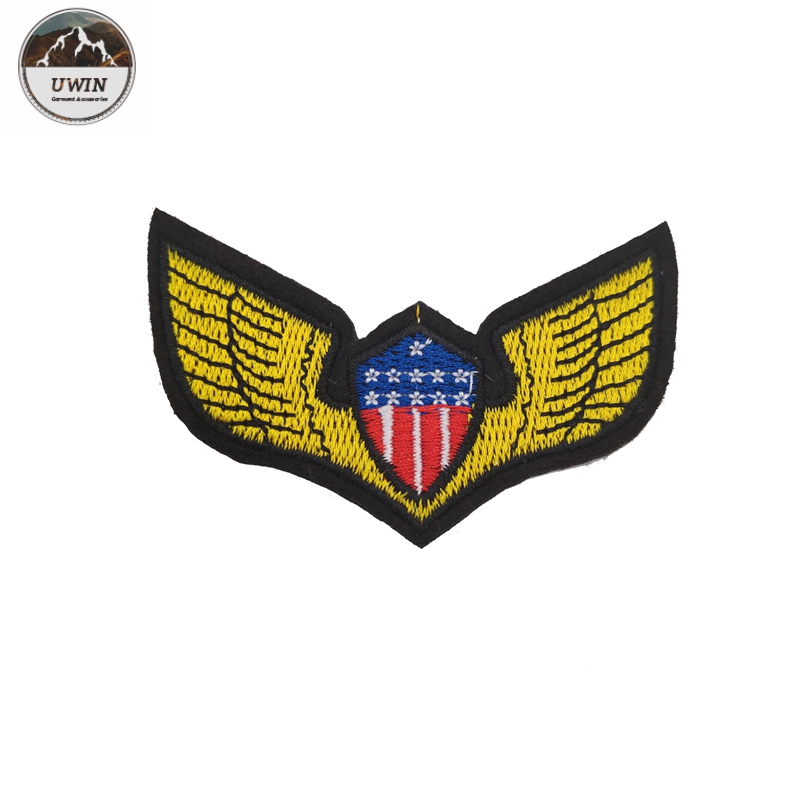 Iron On Style Custom Woven Patches / Army Uniform Patches Customized Size