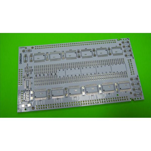 White Color High Power LED Street Light PCB 1 Oz Copper Thickness 94VO With OSP Finish