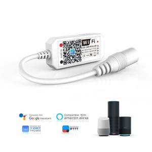 China 3 Channels LED RGB WIFI Controller Compatible With Android IOS Alexa Google Intelligence Wireless Control on sale
