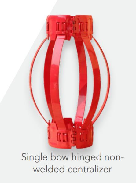 Buy Hinged Non Welded Bow Spring Centralizer 100 Series Casing Centralizer at wholesale prices