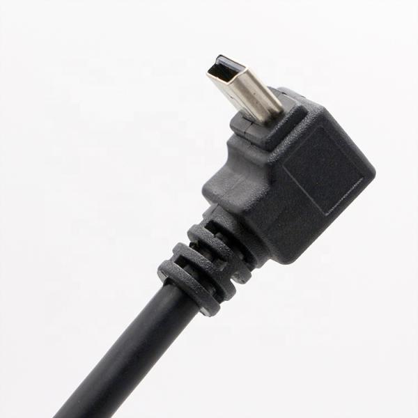 OEM Right Left UP DOWN 90 Degree Angle MINI USB Cable for PS3 Controller MP3 Camera