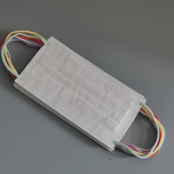 3 Ply Comfort Soft Elastic Ear Loops Rope Soft Flat Elastic Cord Colourful 6mm