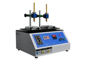 China IEC 60320-1 Clause 8.8 Abrasion Resistance Test Machine Stickers Label Ink Rub Tester on sale