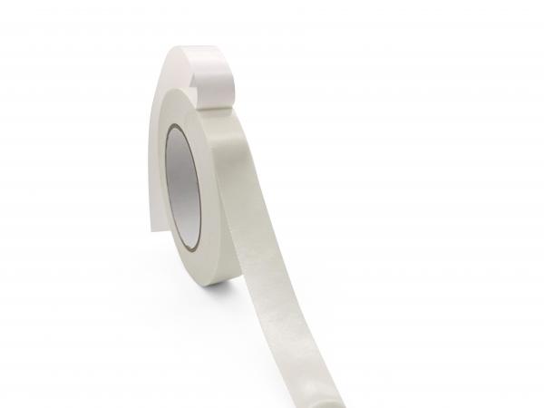 Buy White Double Sided Carpet Tape Easy Tear Cloth Fit Hard Floors Binding at wholesale prices