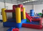 Durable PVC Material Inflatable Bounce House For Rent / Home / Backyard