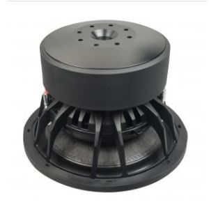 Quality High Powered SPL Car Speakers , Low Bass Subwoofer Fiberglass Woven Dust Cap for sale