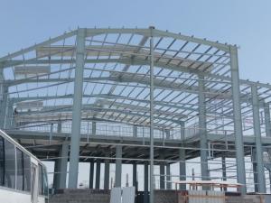 China Prefab Structural Steel Warehouse Workshop Buildings For Qatar on sale