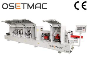 China Easy Operation Wood Edge Banding Machine SYS-568 with 8 full functions for PVC MDF board on sale