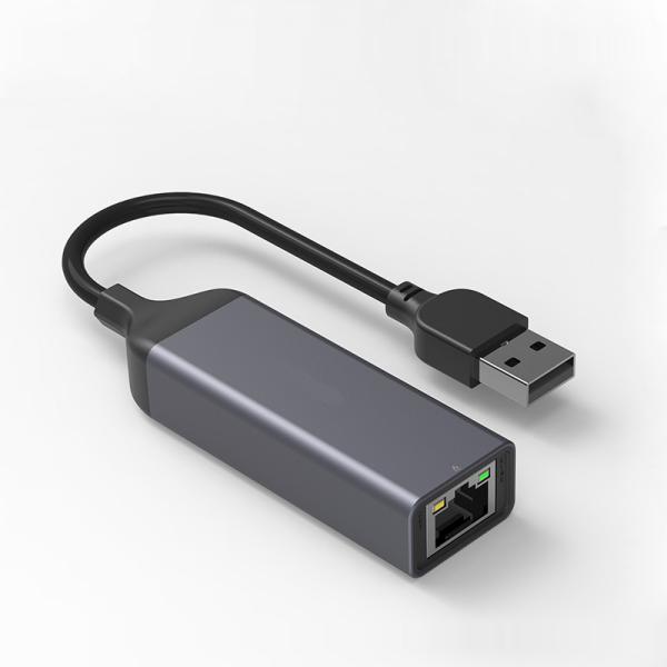 Buy Aluminum Grey USB Type C to Ethernet Adapter / Macbook USB Type C Hub Adapter at wholesale prices
