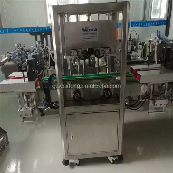 Multipurpose 220V Liquid Filling Machines , Cosmetic Automatic Bottle Filler Machine