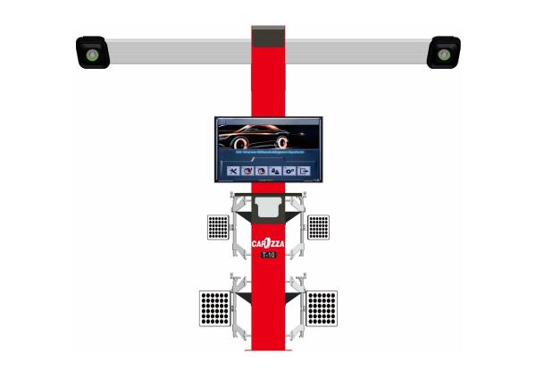 Buy 0.01 Degree Precision 3d Wheel Alignment Machine With LCD Screen at wholesale prices