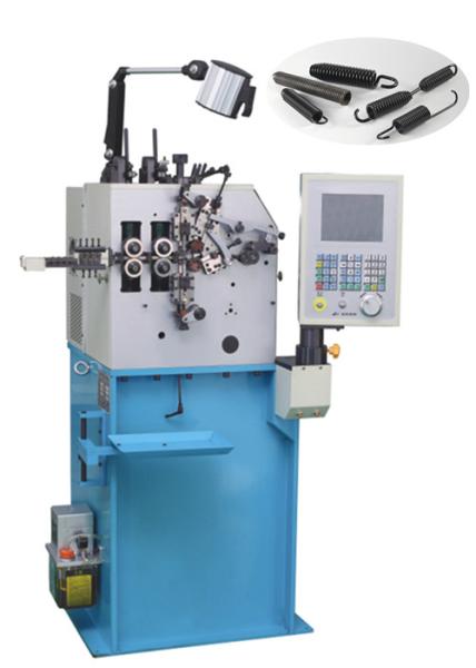Buy Spring Coiling Machine Automatic Oiling 0.85 kw Wire Feed Axis Servo Motor at wholesale prices