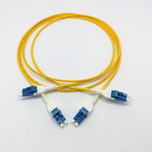 Buy High Densicty LC Uniboot MPO MTP Patch Cord Singlemode Duplex Low Insertion Loss at wholesale prices