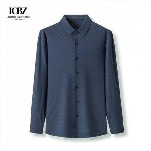 China 2023 Designer Men's Bowling Shirts with Custom Collar and Button-Up in Viscose Fabric on sale