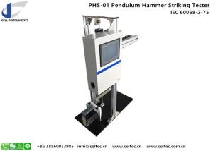 Quality IEC 60068-2-75 Pendulum Hammer Striking Tester impact testing machine impact resistance test pendulum impact tester for sale