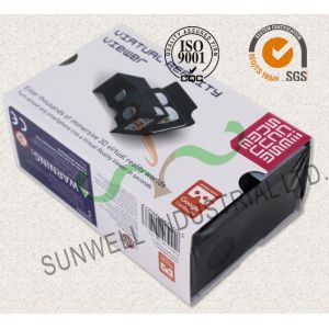 Quality Rigid Electronic Paper Packaging Box , 3D Virtural Viewer Electronic Device Packaging for sale