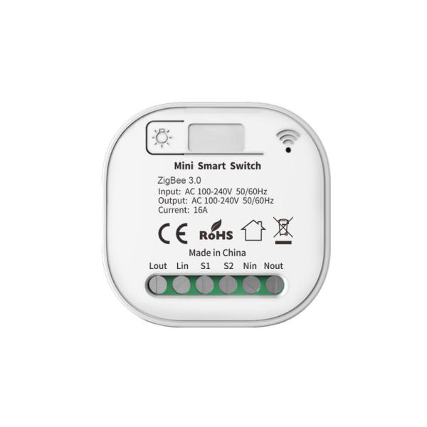Buy Smart Home Automation Remote Light Switch 16A Breaker Module Tuya Smart Timer Wall Light Switch support voice control at wholesale prices