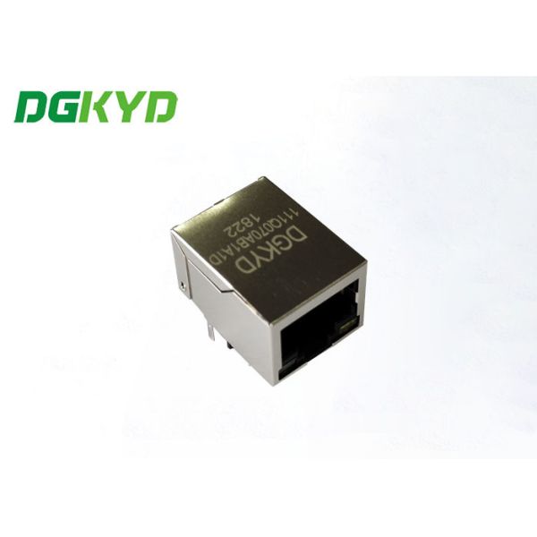 Single Port TAB UP RJ45 Modular Jack For Printed Circuit Board