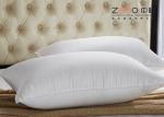 Hotel Comfort Pillows 45x70cm And 1100G White Color With Water Absorption