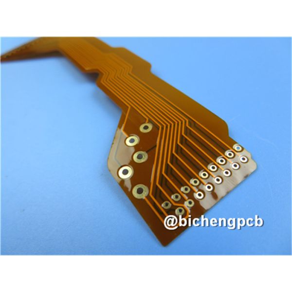 Heavy Copper Flexible PCB Built On Polyimide with 2 oz Copper
