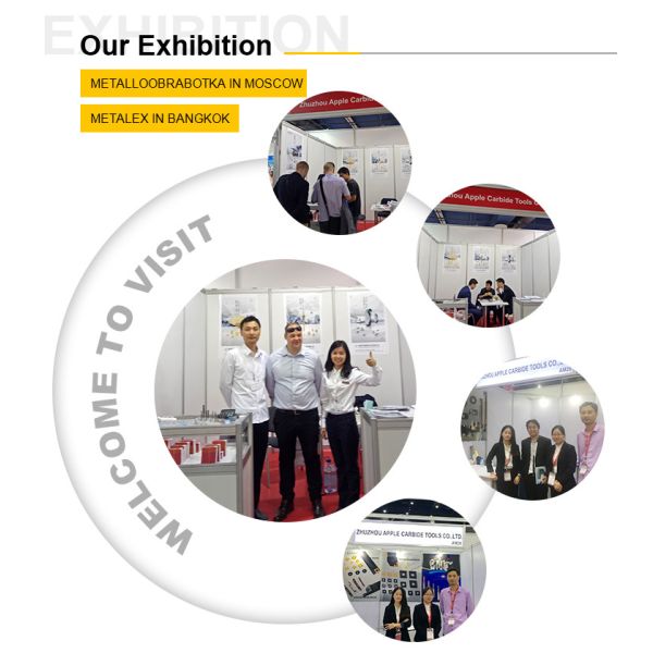 TiAlN Coating UF12 Carbide Ball Nose End Mill With No Burr