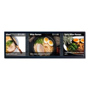 Quality 24.5 Inch Bar LCD Panel With LVDS Interface Colorful IPS TFT LCD Bar Screen for sale