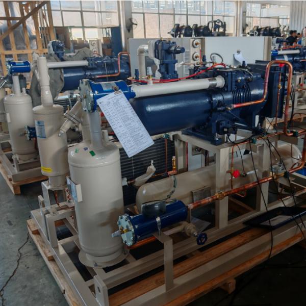 Buy Parallel Structure Screw Compressor Rack With Copeland / Fracold / Daming Compressor at wholesale prices