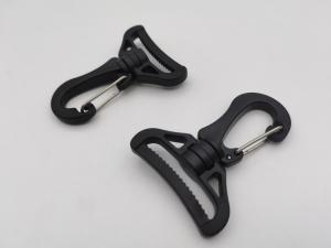 China 27.6mm*37.7mm Plastic Bungee Hooks Lobster Clasps Swivel Trigger Clips on sale
