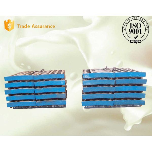 Custom Ni-hard Ball Mill Lining For Dia2.2m Wet Ball Mill Hardness HRC52-65