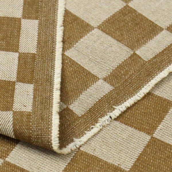 Polyester Weave Fabric Cotton Color Plaid Functional 345gsm 10*10