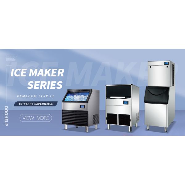 120KG 24H Commercial Ice Machines Making Maker Used Cube ice Maker