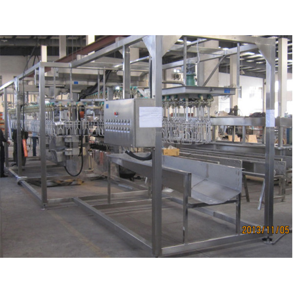 Buy 300-500 Chicken/h Automatic Slaughtering Machine Halal Chicken Abattoir Equipment at wholesale prices