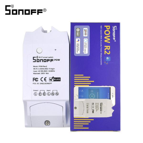 Buy Smart Pow R2 16a 3500w Wifi Switch Controller Real Time Power Consumption Monitor Measurement at wholesale prices