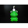 Green Frog Character Customized Cartoon Shampoo Bottle 6 Inch For Home  for sale