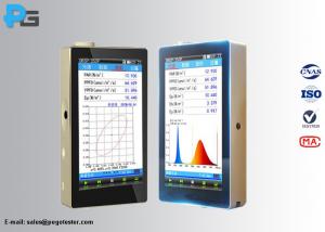 Quality Plant Light Analyzer Led Testing Equipment 350- 800nm With LCD Touch Screen for sale