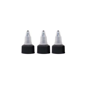 Quality No Leaking Plastic 24mm Nozzle Dropper Bottle Twist Cap for sale