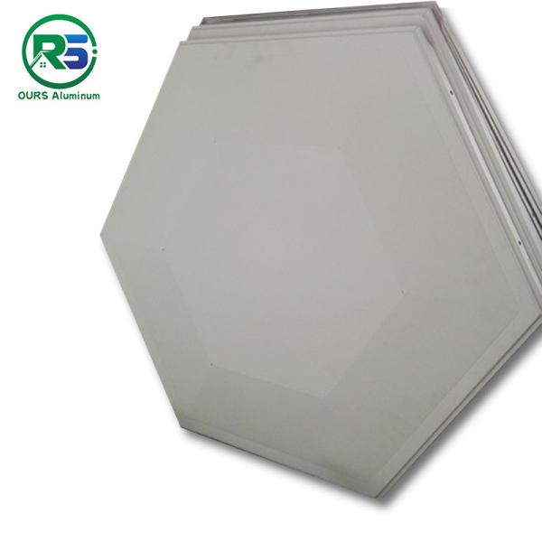 Buy Soundproof Perforated Multiple Shape Lay In Metal Ceiling Tiles Floating Ceiling Panels at wholesale prices